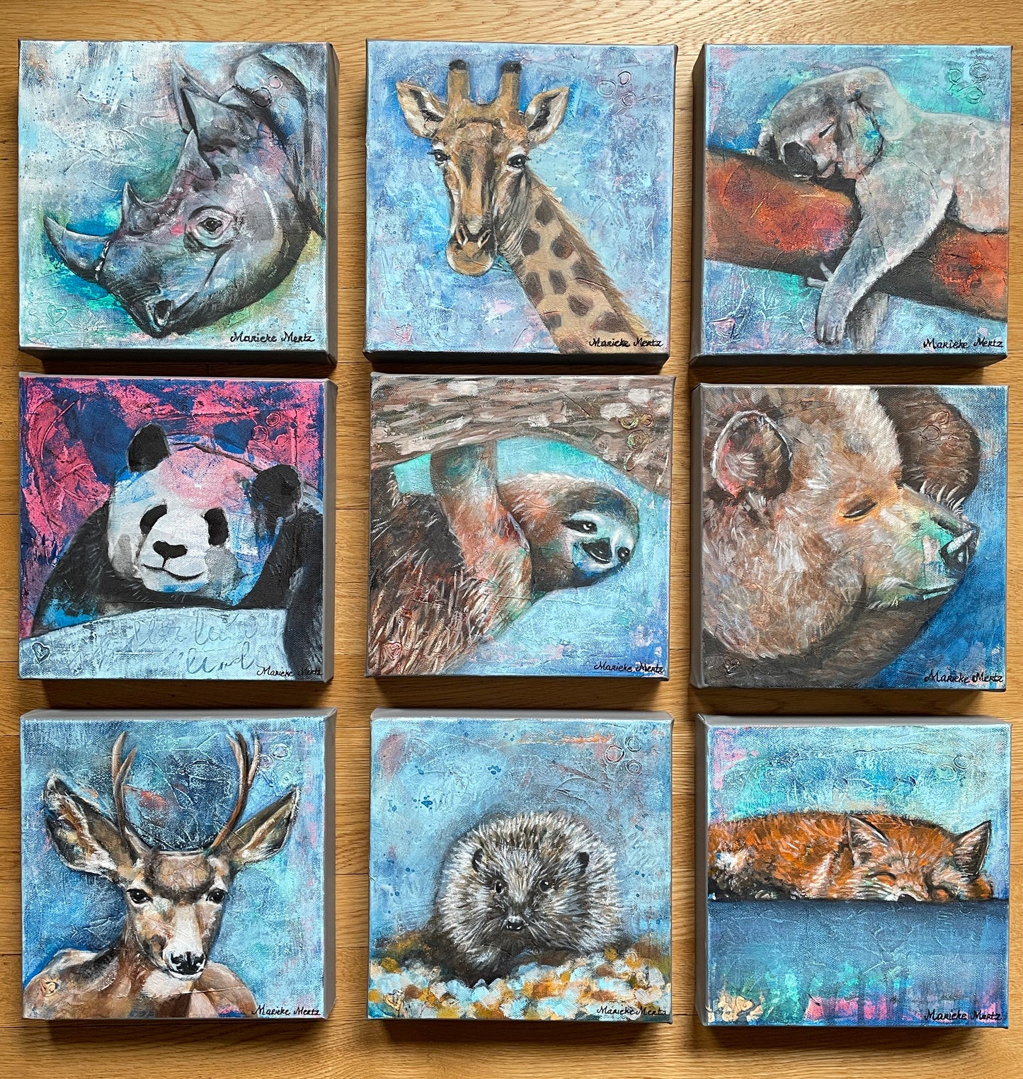 Koala - Wildlife Painting on Canvas