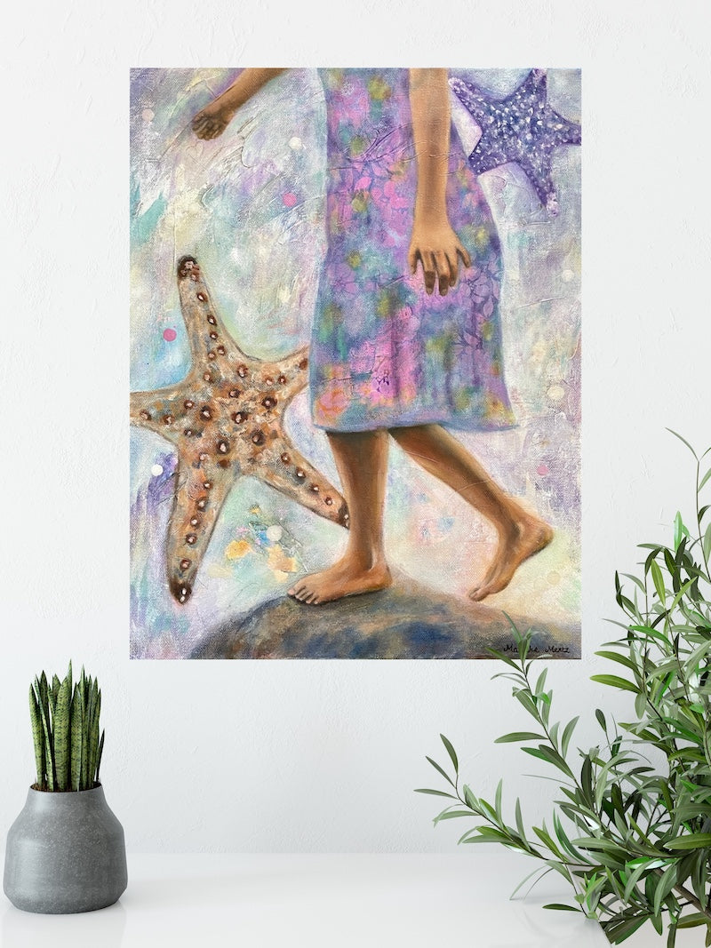 Dancing with the Tide - Coastal Fine Art Painting