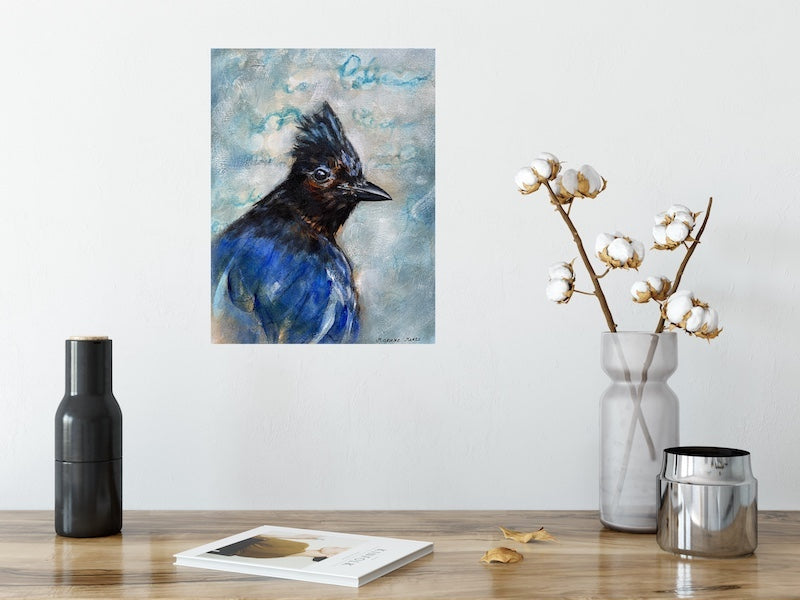 Just Stellar Original Bird Painting